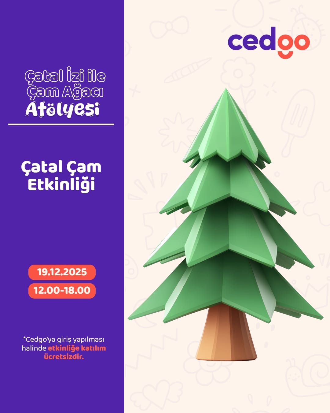 CEDGO " ÇATAL ÇAM ETKİNLİĞİ"
