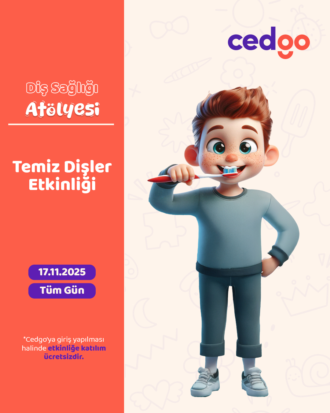 CEDGO " TEMİZ DİŞLER ETKİNLİĞİ"