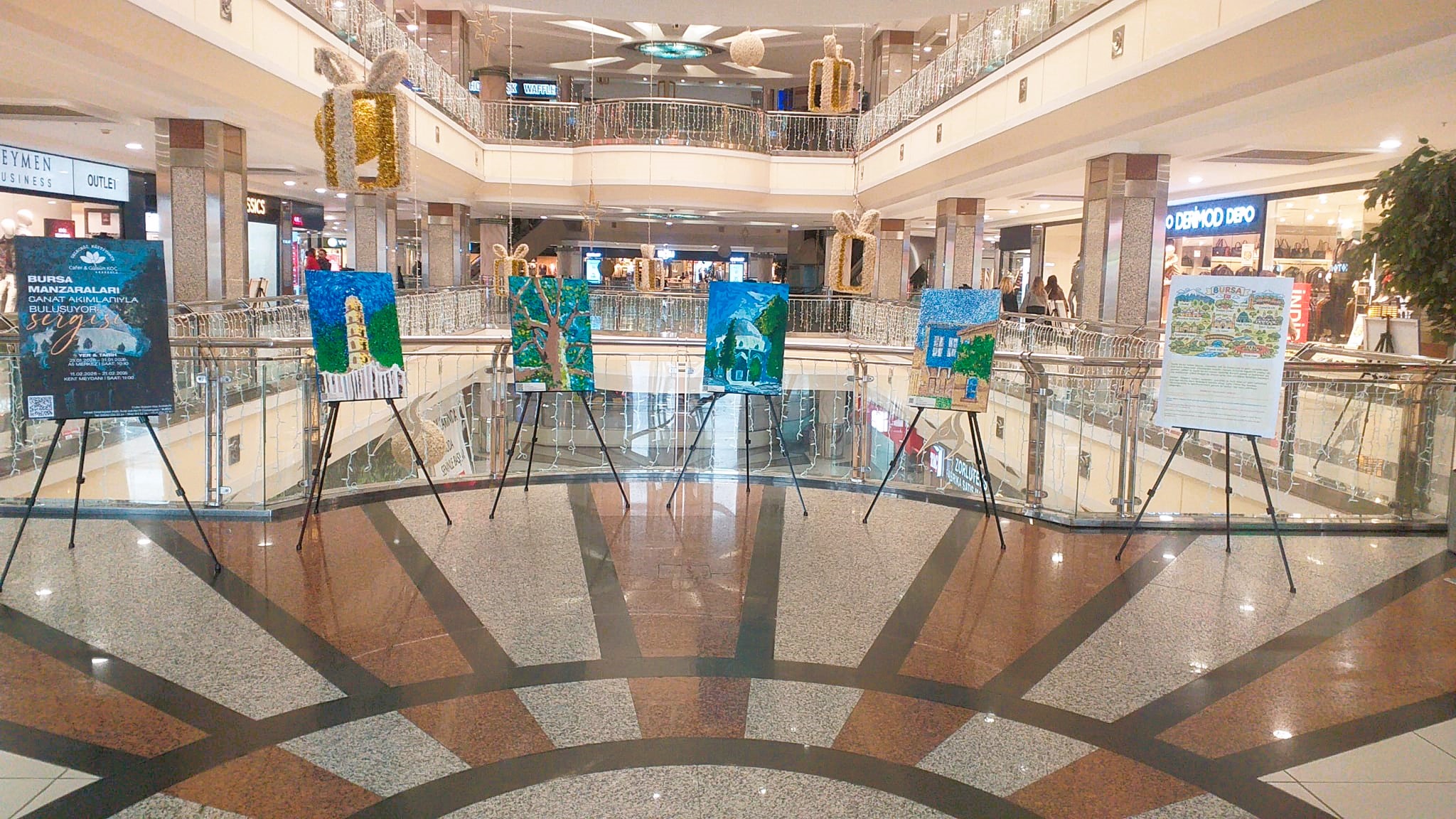 BURSA MANZALARI SANAT AKIMLARIYLA BULUŞUYOR SERGİSİ